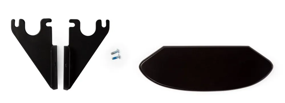 Fashion Childhome Evolu Voetsteun + Steun + Hardware - Zwart