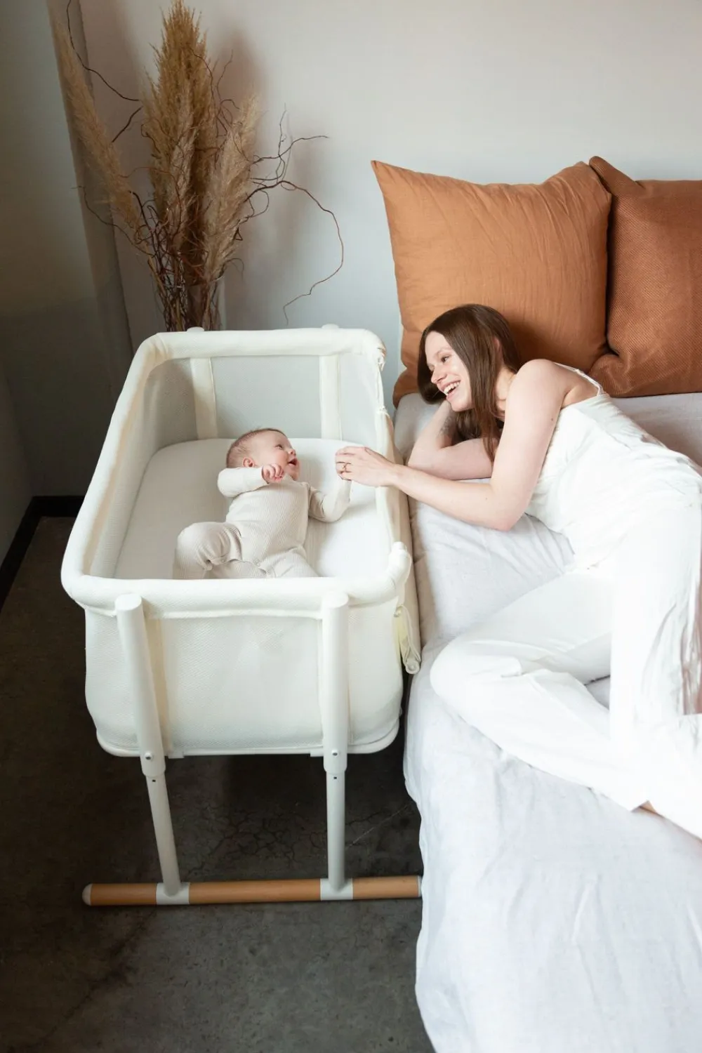 Hot Childhome Evolux Cosleeper - Naturel Wit