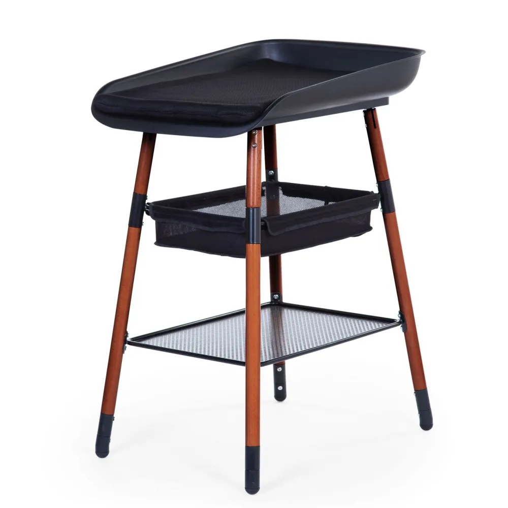 Best Sale Childhome Evolux Verzorgingstafel - Walnoot / Zwart