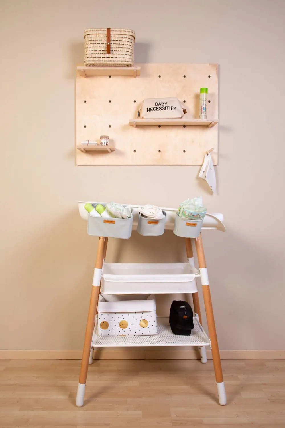 New Childhome Evolux Verzorgingstafel - Naturel Wit
