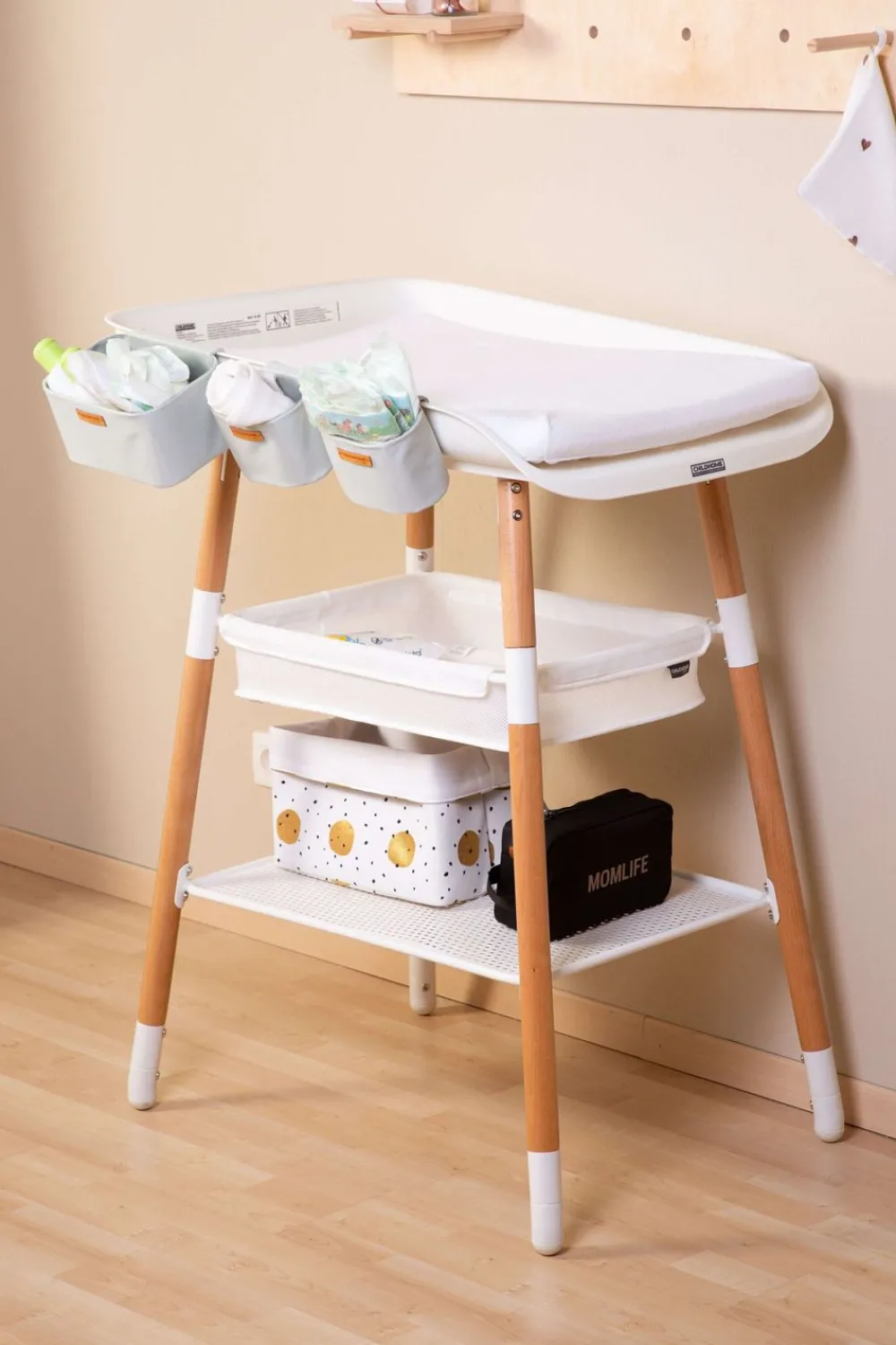 New Childhome Evolux Verzorgingstafel - Naturel Wit