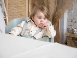 Discount Childhome Evosit Meegroeistoel + Eettablet - Munt