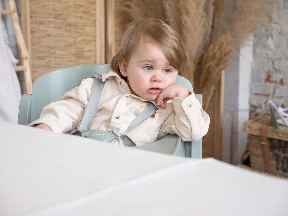 Discount Childhome Evosit Meegroeistoel + Eettablet - Munt