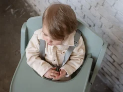 Discount Childhome Evosit Meegroeistoel + Eettablet - Munt