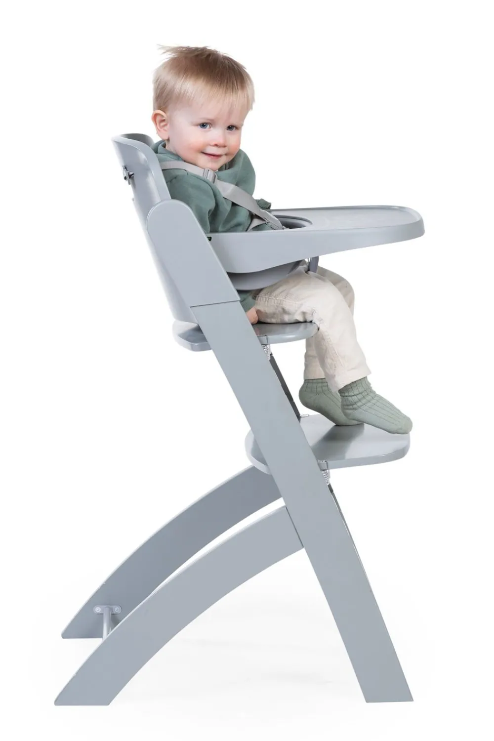 Flash Sale Childhome Evosit Meegroeistoel + Eettablet - Stone Grey