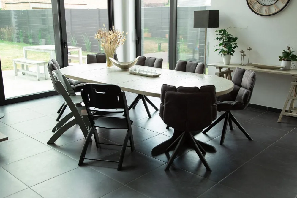 Flash Sale Childhome Evosit Meegroeistoel + Eettablet - Stone Grey