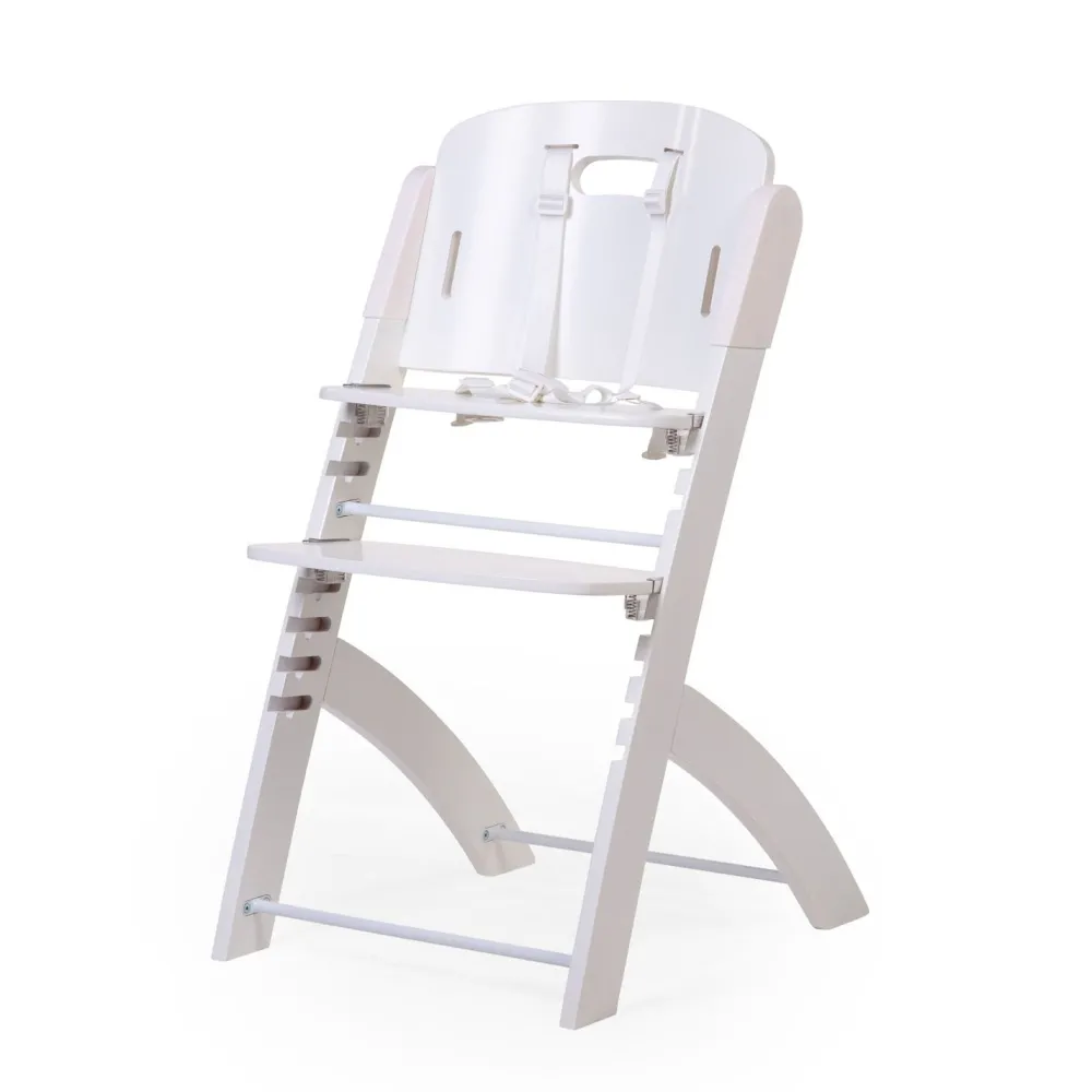 Outlet Childhome Evosit Meegroeistoel + Eettablet - Wit