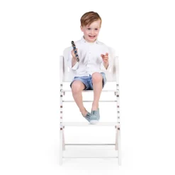 Outlet Childhome Evosit Meegroeistoel + Eettablet - Wit