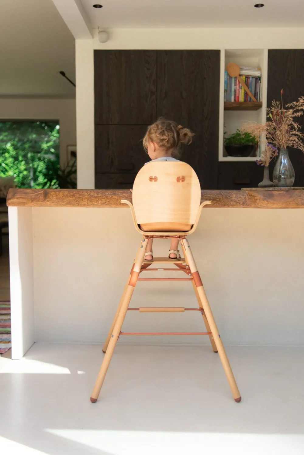 Fashion Childhome Evowood Kinderstoel - Naturel Roest