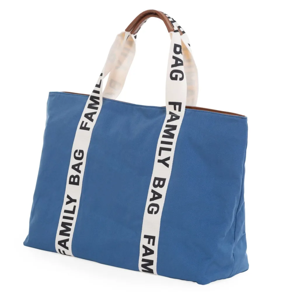 Shop Childhome Family Bag Verzorgingstas - Signature - Canvas - Indigo