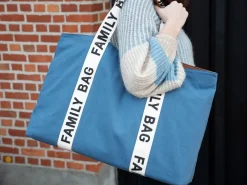Shop Childhome Family Bag Verzorgingstas - Signature - Canvas - Indigo