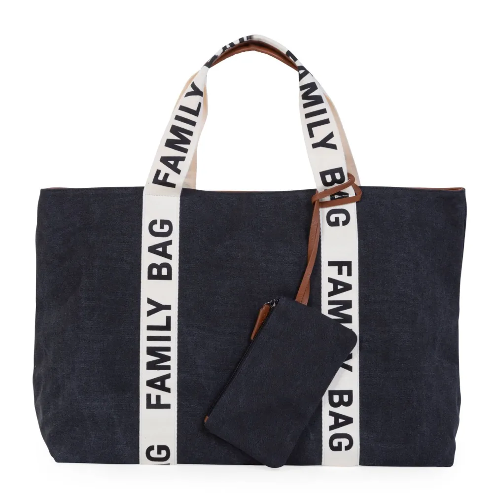 Cheap Childhome Family Bag Verzorgingstas - Signature - Canvas - Zwart