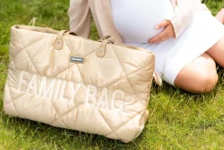 Outlet Childhome Family Bag Verzorgingstas - Gewatteerd - Beige