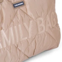 Outlet Childhome Family Bag Verzorgingstas - Gewatteerd - Beige