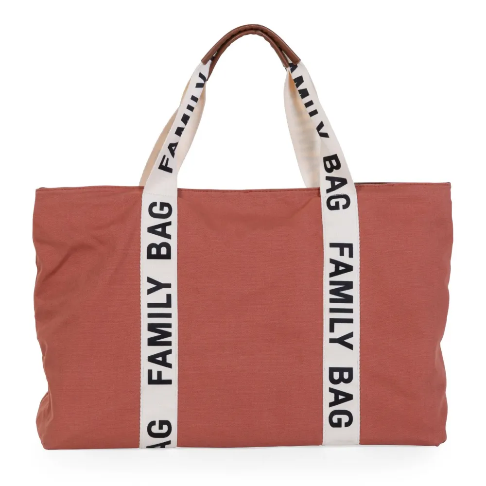 Best Childhome Family Bag Verzorgingstas - Signature - Canvas - Terracotta