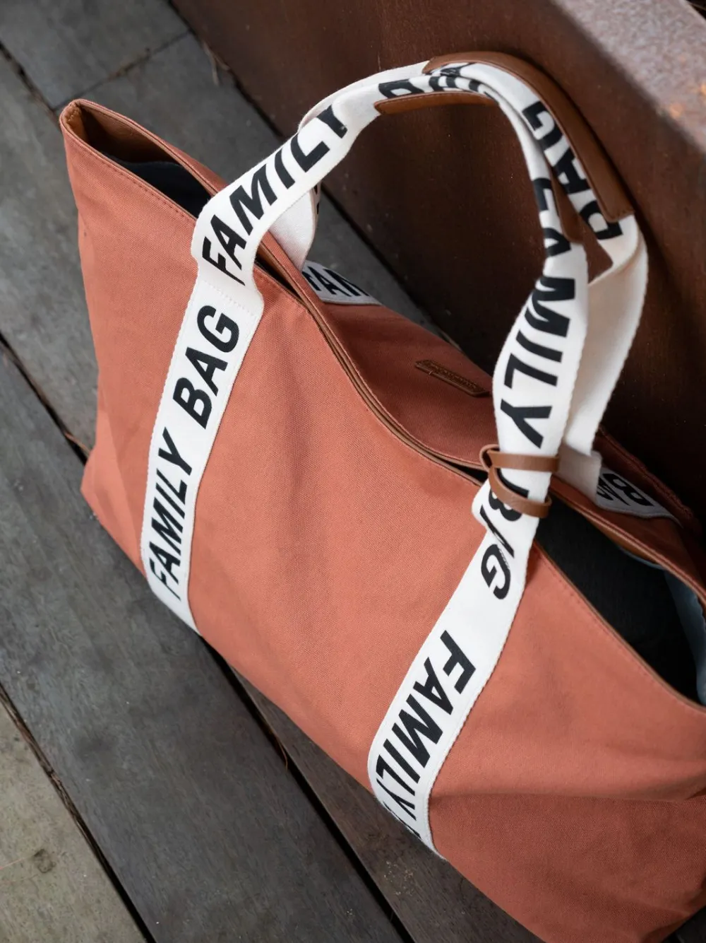 Best Childhome Family Bag Verzorgingstas - Signature - Canvas - Terracotta