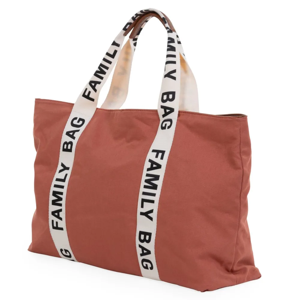 Best Childhome Family Bag Verzorgingstas - Signature - Canvas - Terracotta