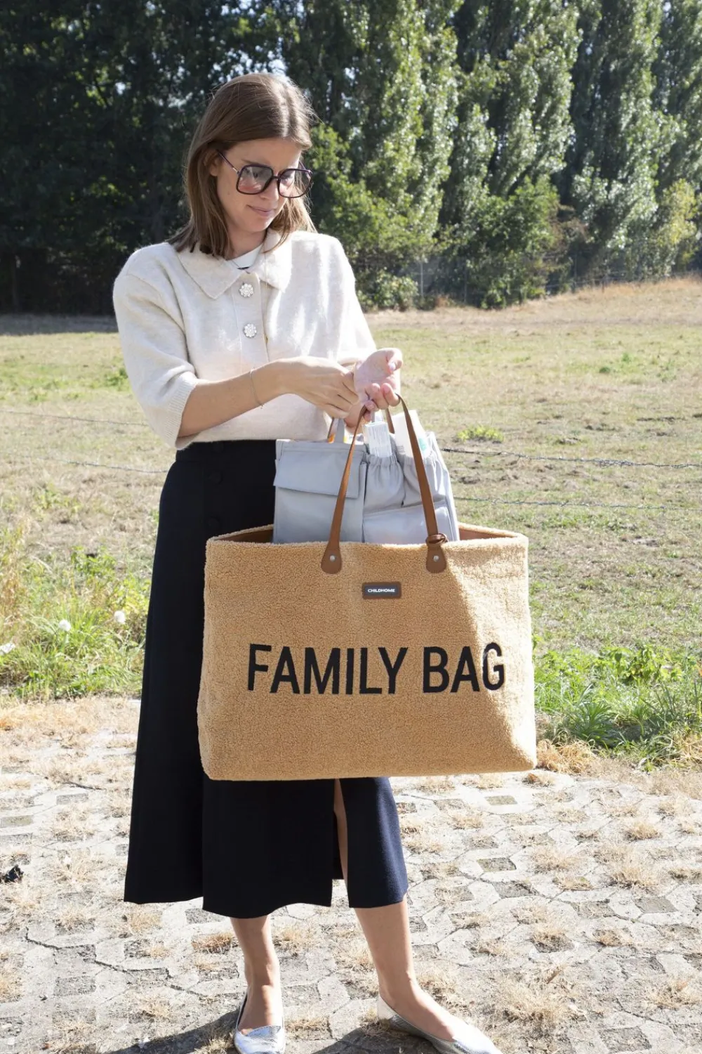 Clearance Childhome Family Bag Verzorgingstas - Teddy Bruin