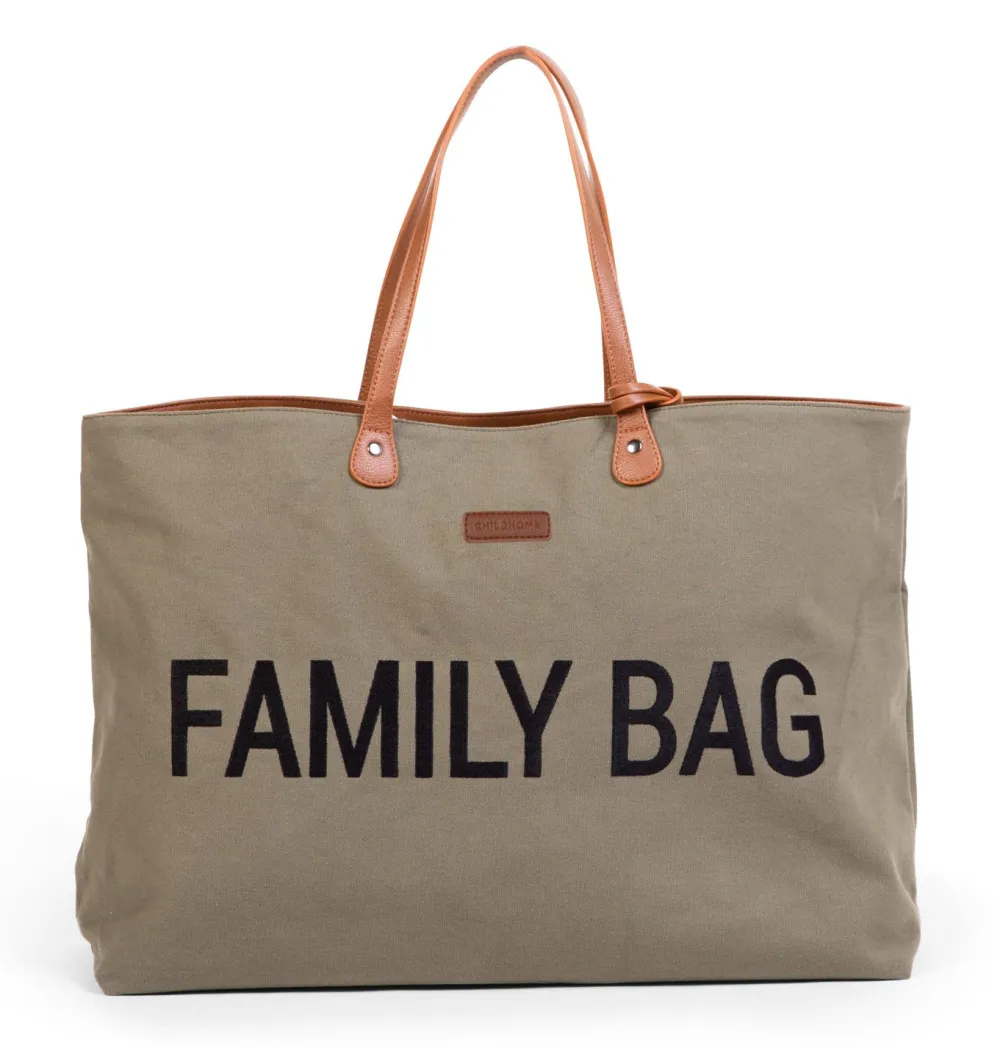 Shop Childhome Family Bag Verzorgingstas - Canvas - Kaki