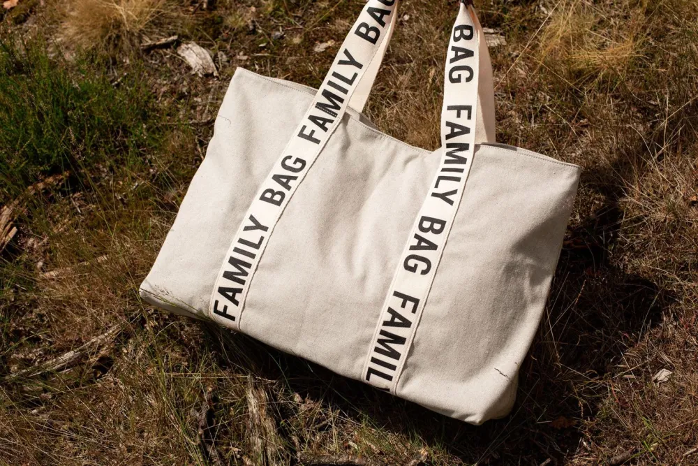 Flash Sale Childhome Family Bag Verzorgingstas - Signature - Canvas - Ecru