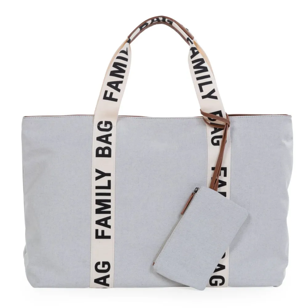 Flash Sale Childhome Family Bag Verzorgingstas - Signature - Canvas - Ecru