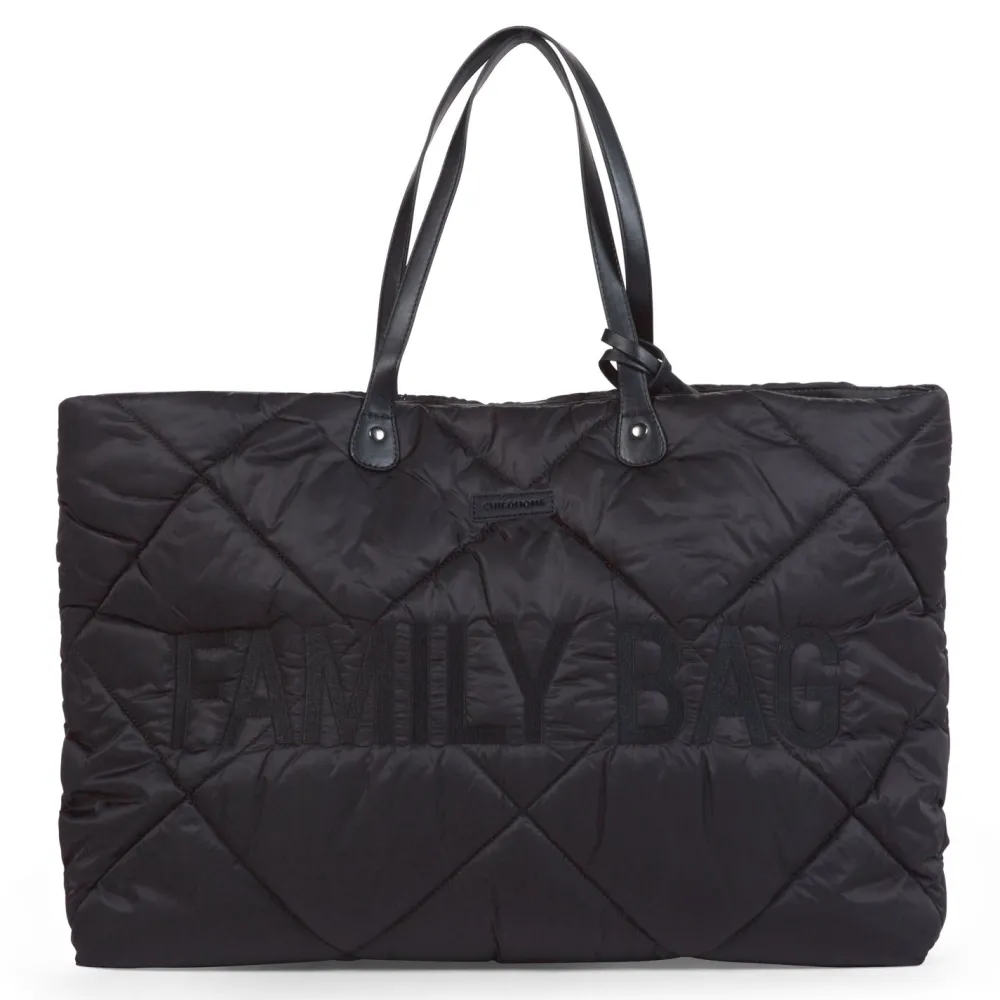 Shop Childhome Family Bag Verzorgingstas - Gewatteerd - Zwart