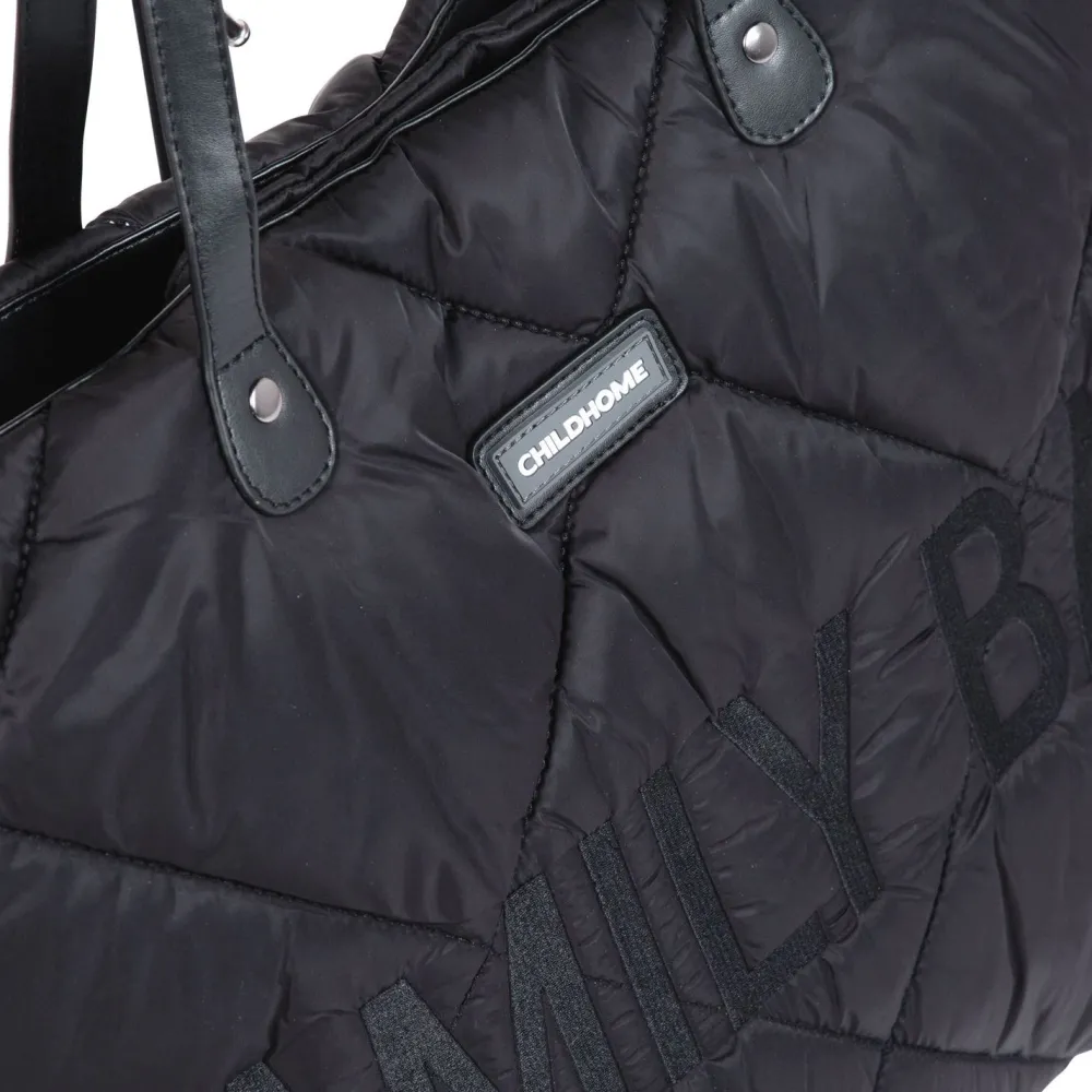 Shop Childhome Family Bag Verzorgingstas - Gewatteerd - Zwart