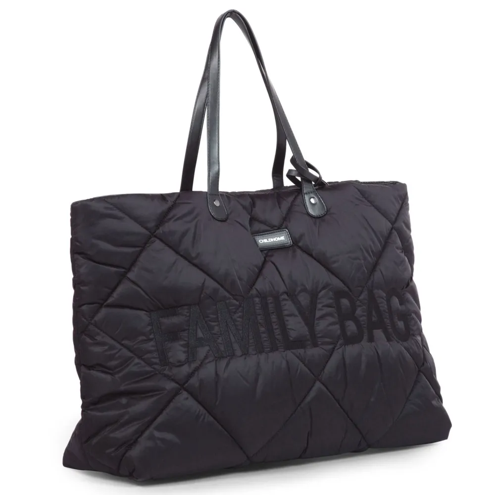 Shop Childhome Family Bag Verzorgingstas - Gewatteerd - Zwart