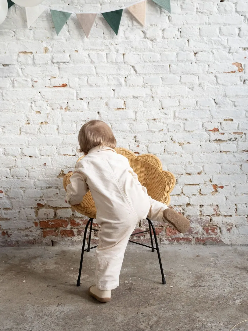 Shop Childhome Flower Kinderstoeltje - Rotan