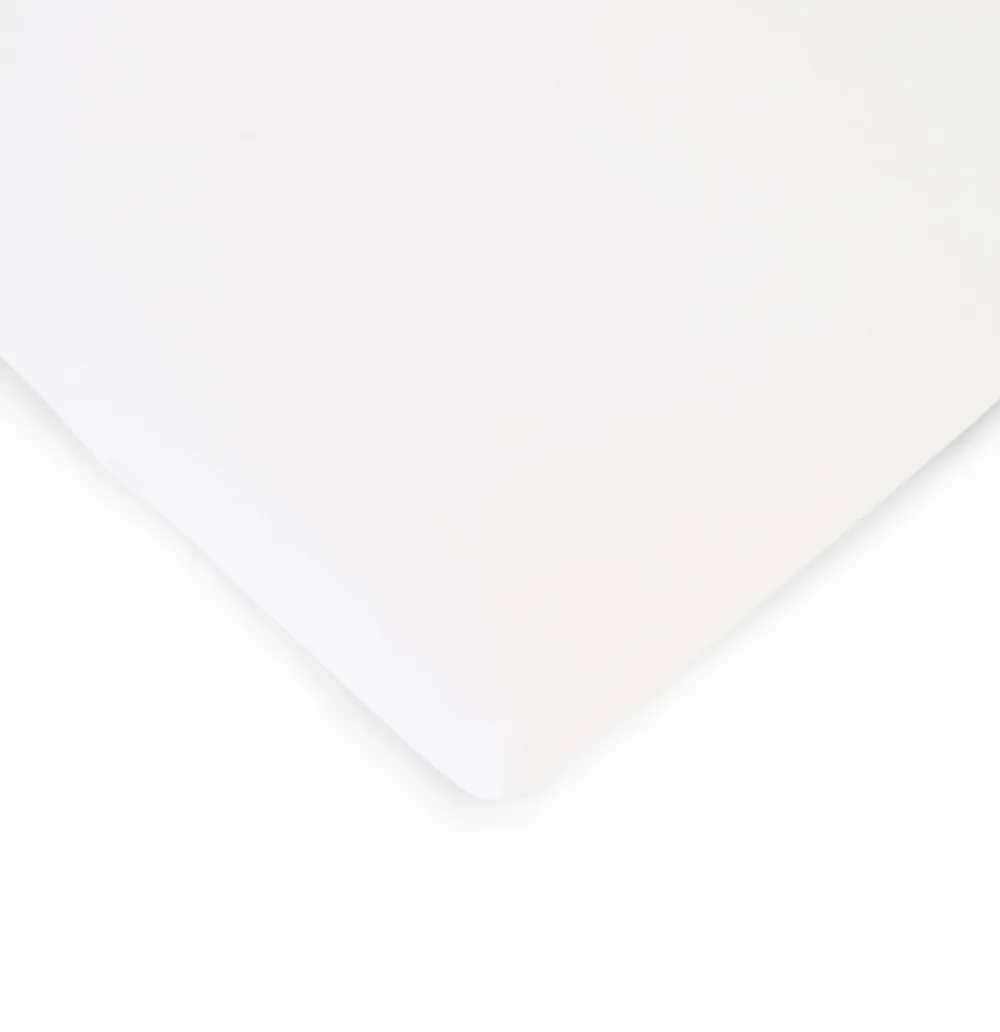 Best Childhome Hoeslaken Bedkant Wieg - 50X90 Cm - Biokatoen - Wit