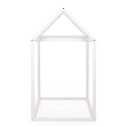 Fashion Childhome Huis Bed - 70X140 Cm - Ecru