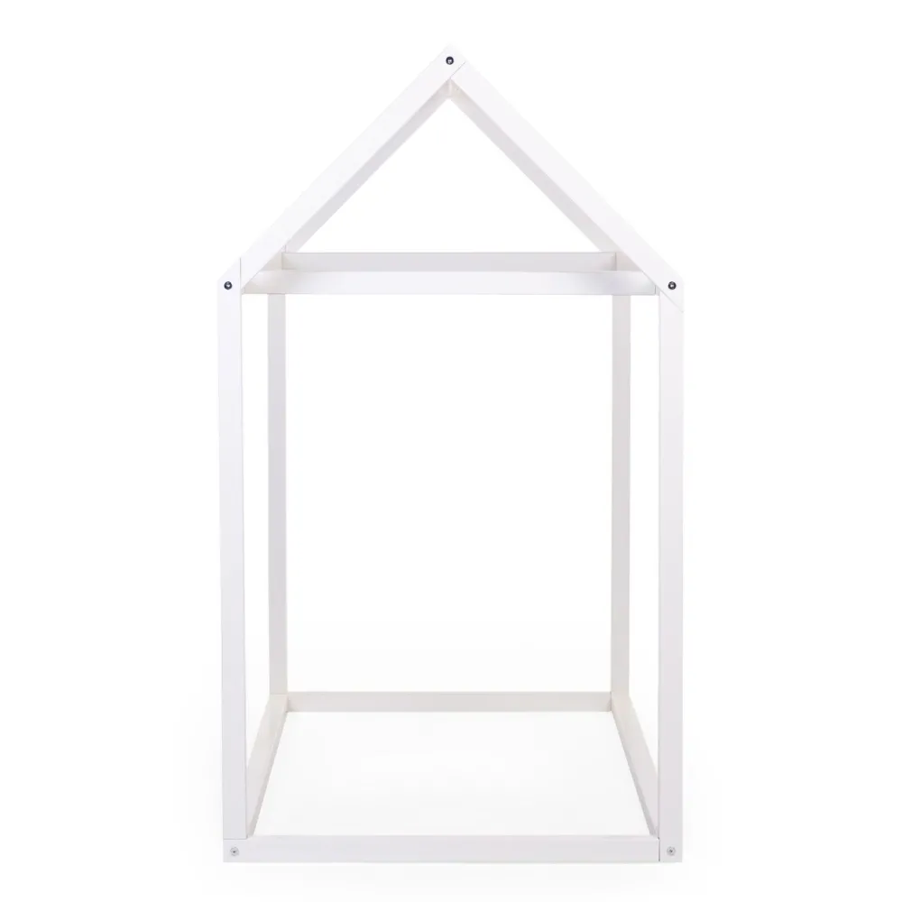 Fashion Childhome Huis Bed - 70X140 Cm - Ecru