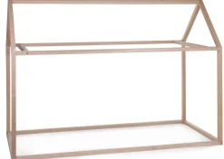 Outlet Childhome Huis Bed - 90X200 Cm - Hout - Naturel Ja, Graag Met Lattenbodem