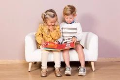 Store Childhome Kinderbankje - Teddy - Ecru