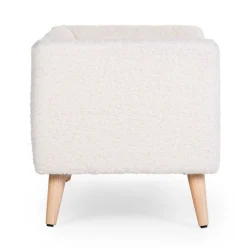 Store Childhome Kinderbankje - Teddy - Ecru