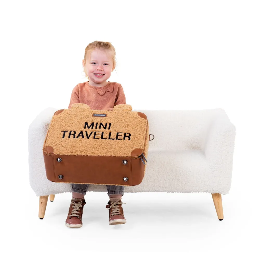 Store Childhome Kinderbankje - Teddy - Ecru
