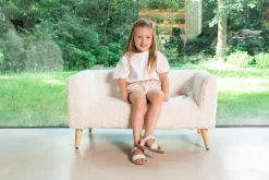 Store Childhome Kinderbankje - Teddy - Ecru