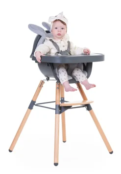 Hot Childhome Konijn Stoelverkleiner Universeel - Jersey - Grijs