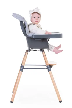 Hot Childhome Konijn Stoelverkleiner Universeel - Jersey - Grijs