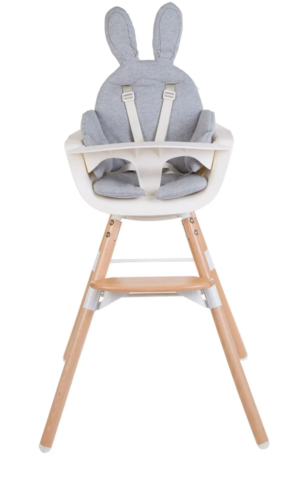 Hot Childhome Konijn Stoelverkleiner Universeel - Jersey - Grijs