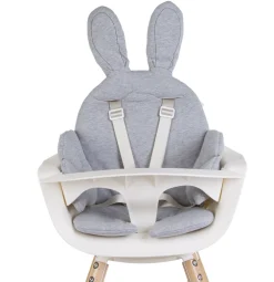 Hot Childhome Konijn Stoelverkleiner Universeel - Jersey - Grijs