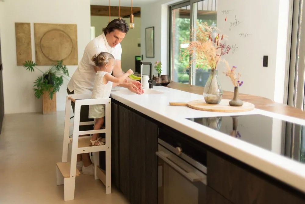 Online Childhome Leertoren - Wit Naturel