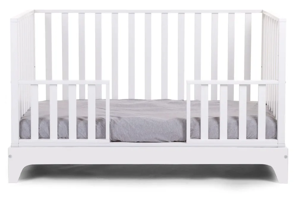 Clearance Childhome Meegroeibed Ref 17 + Frame - 70X140 Cm - Mdf Hout - Wit