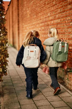 New Childhome Mini Club Kinderrugzak - Signature - Canvas - Ecru