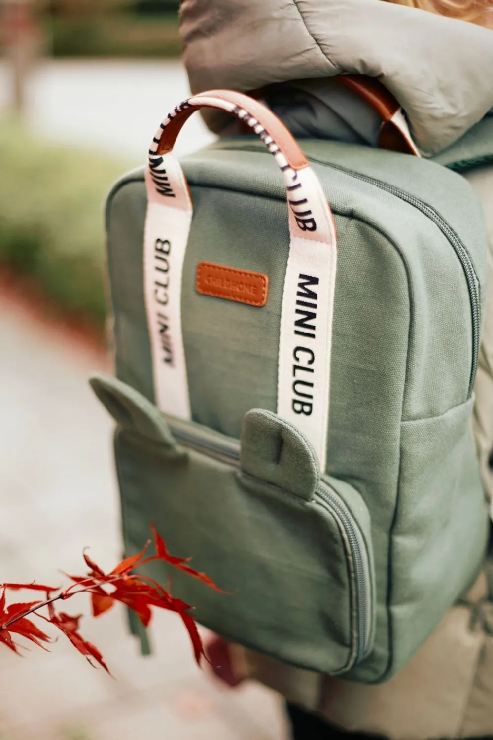 Best Childhome Mini Club Kinderrugzak - Signature - Canvas - Groen