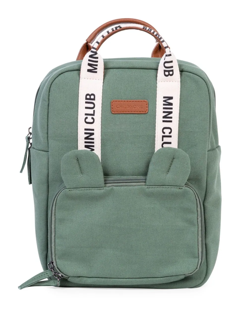Sale Childhome Mini Club Kinderrugzak - Signature - Canvas - Groen