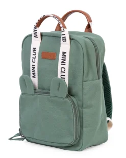 Best Sale Childhome Mini Club Kinderrugzak - Signature - Canvas - Groen