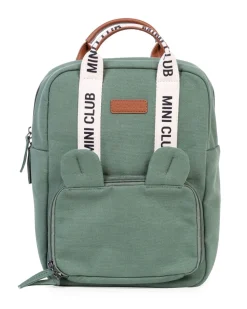 Best Sale Childhome Mini Club Kinderrugzak - Signature - Canvas - Groen