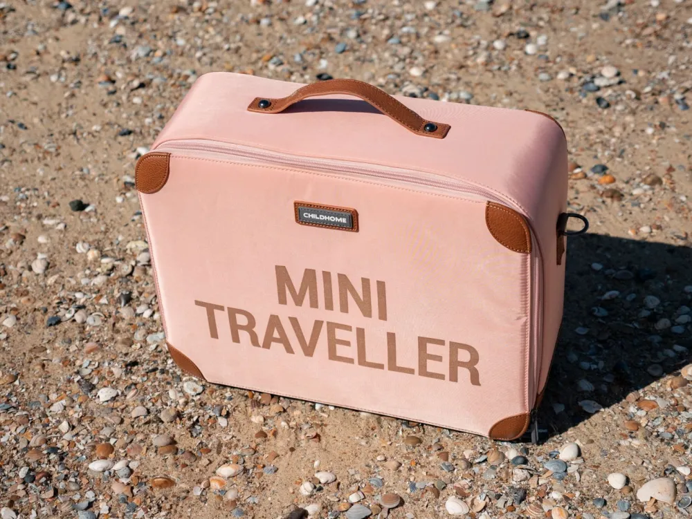 Fashion Childhome Mini Traveller Kinderkoffer - Roze Koper
