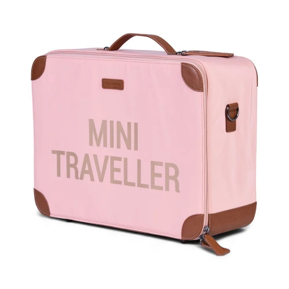 Fashion Childhome Mini Traveller Kinderkoffer - Roze Koper